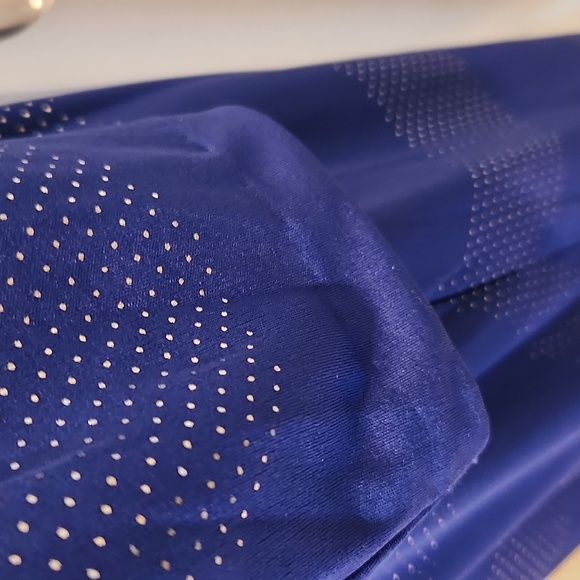 Vintage 1970s or 1980s‎ Blue West Germany Dress Size Medium - Picture 6 of 13